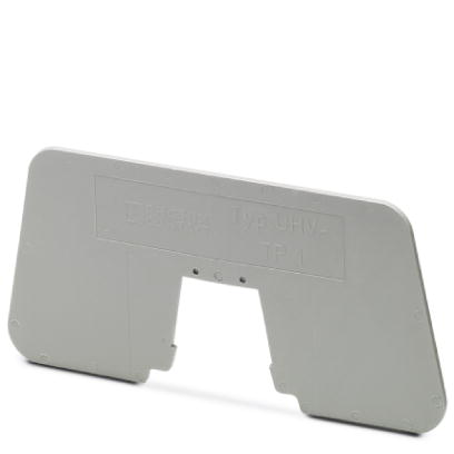 Phoenix Contact Separating plate; Width: 2mm; Height: 67.5mm; Color: Gray